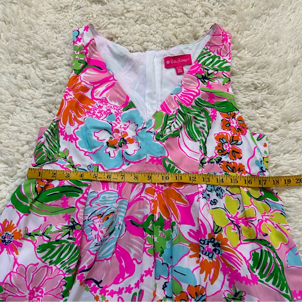Iilly Pulitzer For Target Floral V-Neck Blouse Size XL - Picture 8 of 8